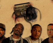 Das Ice Cube, Snoop Dogg Wallpaper 176x144