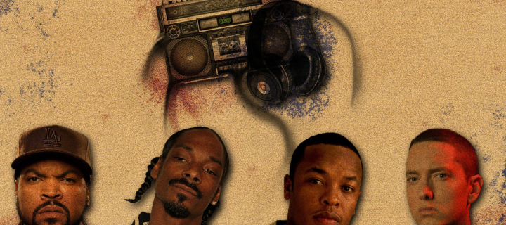 Ice Cube, Snoop Dogg wallpaper 720x320