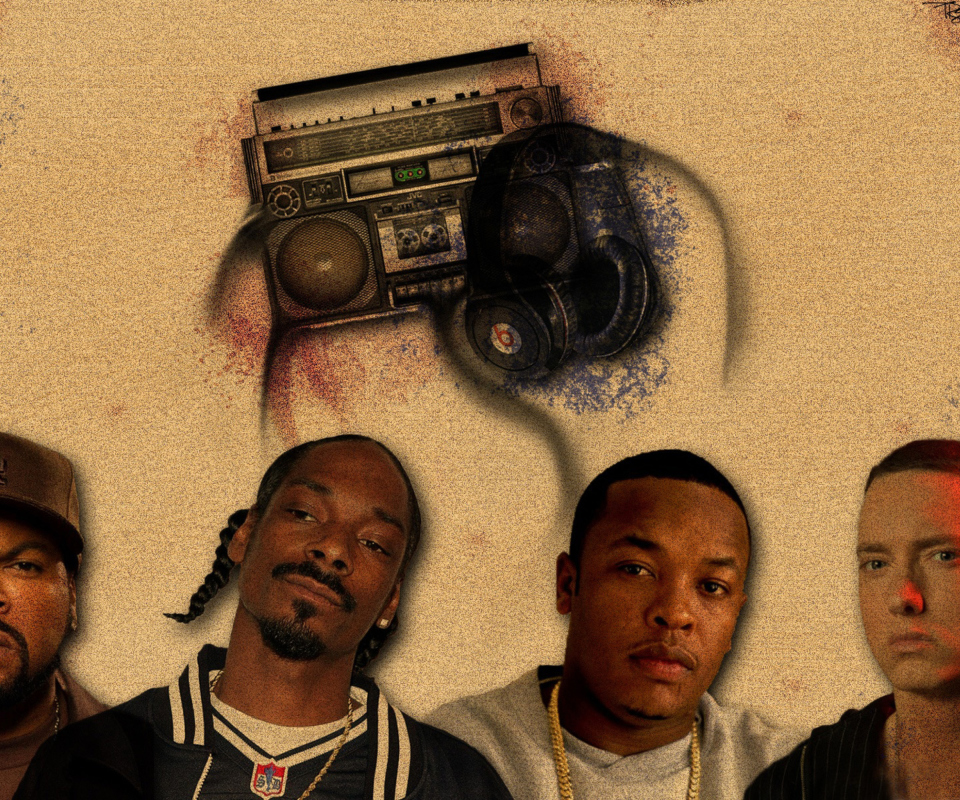 Fondo de pantalla Ice Cube, Snoop Dogg 960x800