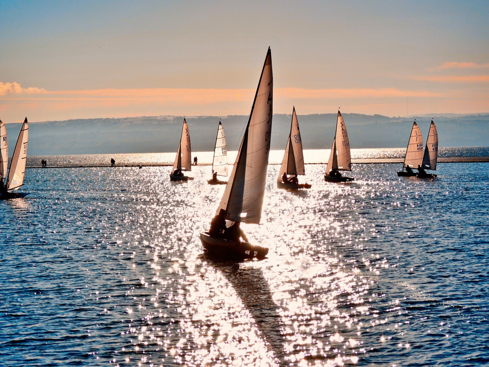 Sailing Boats wallpaper 1600x1200