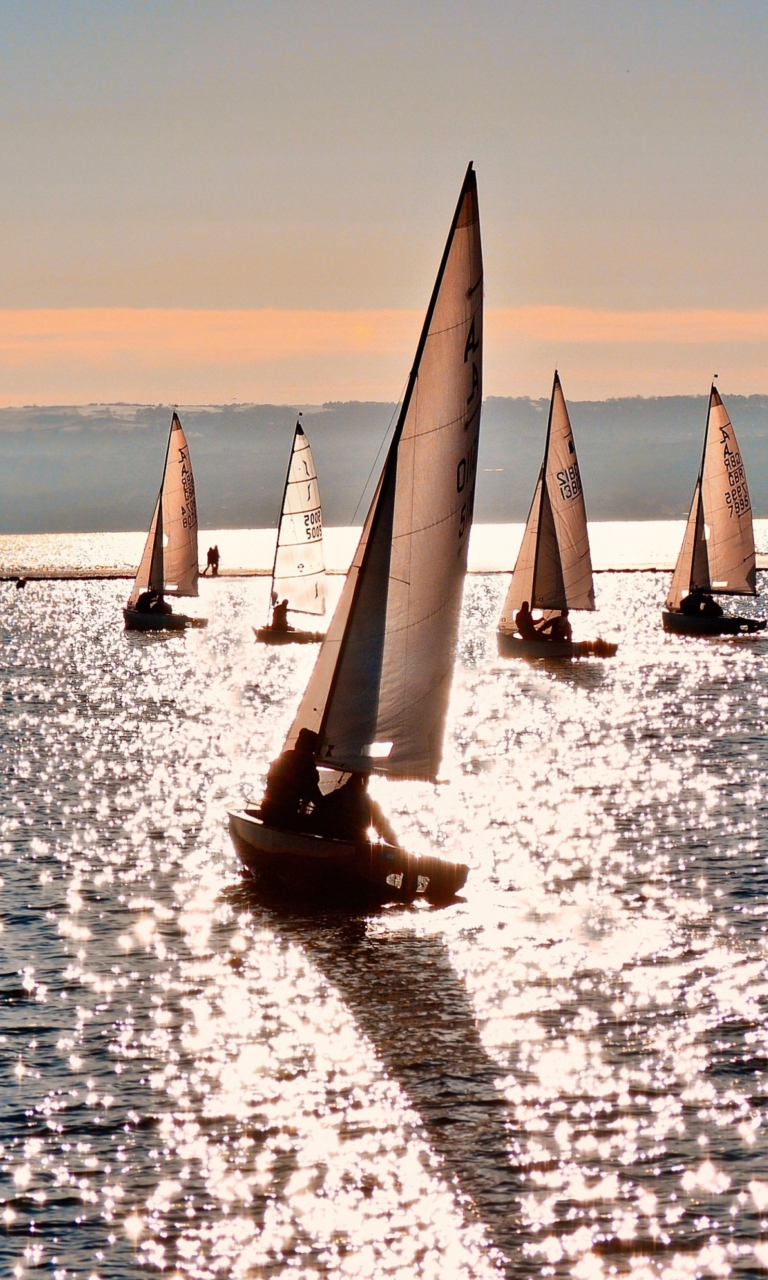 Fondo de pantalla Sailing Boats 768x1280