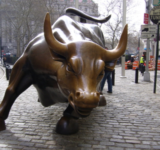 The Wall Street Bull - Obrázkek zdarma pro iPad Air