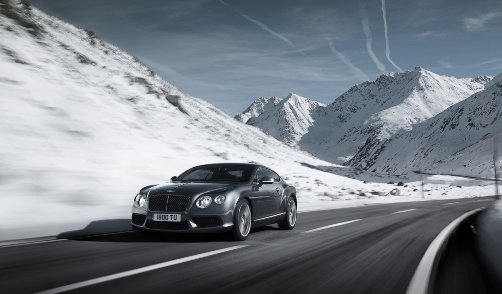 Fondo de pantalla Bentley Continental V8 1024x600