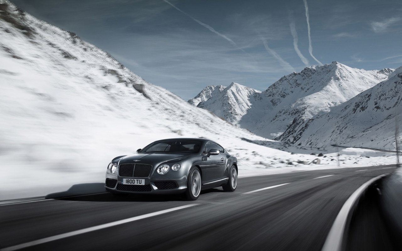 Bentley Continental V8 wallpaper 1280x800