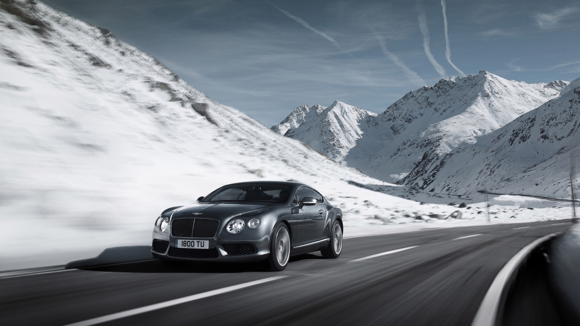 Das Bentley Continental V8 Wallpaper 1920x1080