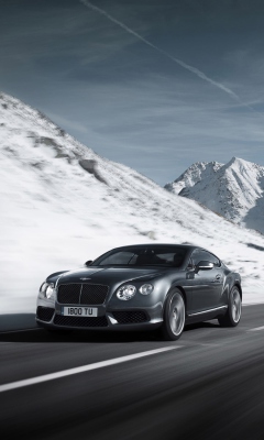 Screenshot №1 pro téma Bentley Continental V8 240x400