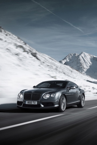 Bentley Continental V8 wallpaper 320x480