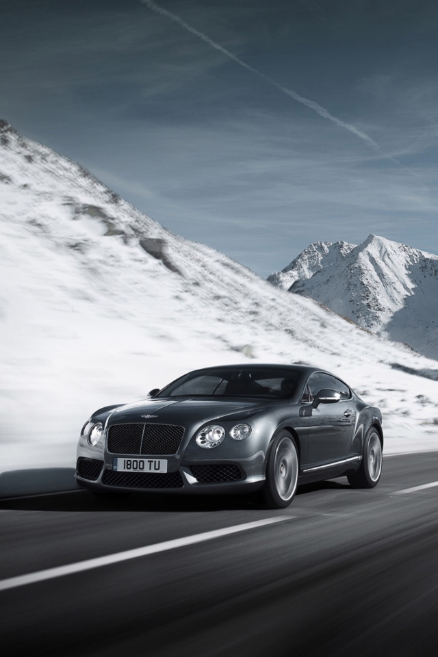 Fondo de pantalla Bentley Continental V8 640x960