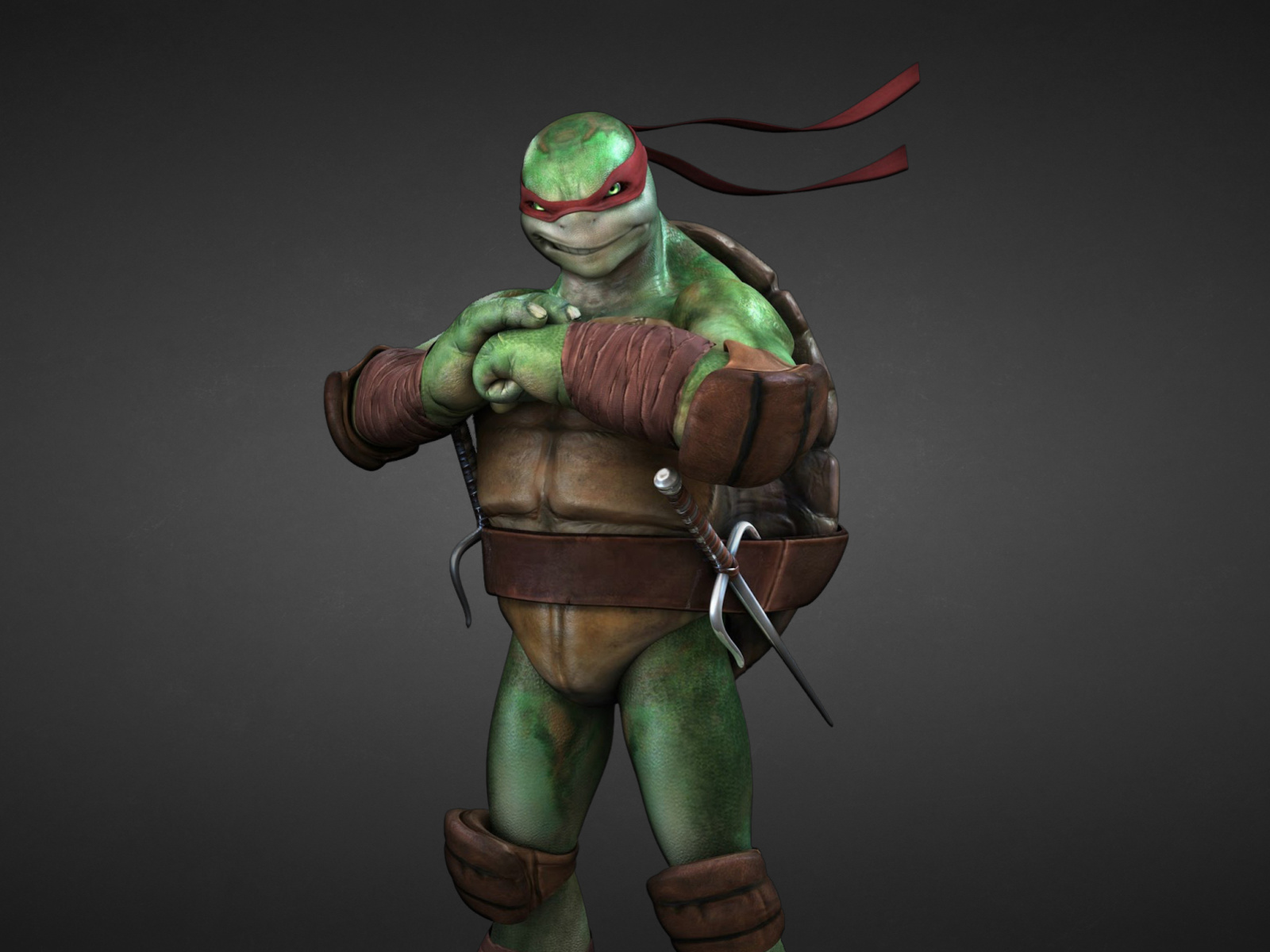 Screenshot №1 pro téma Raphael - Teenage Mutant inja Turtles 1600x1200