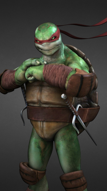 Sfondi Raphael - Teenage Mutant inja Turtles 360x640