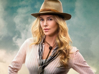 Das Charlize Theron In A Million Ways To Die In The West Wallpaper 320x240