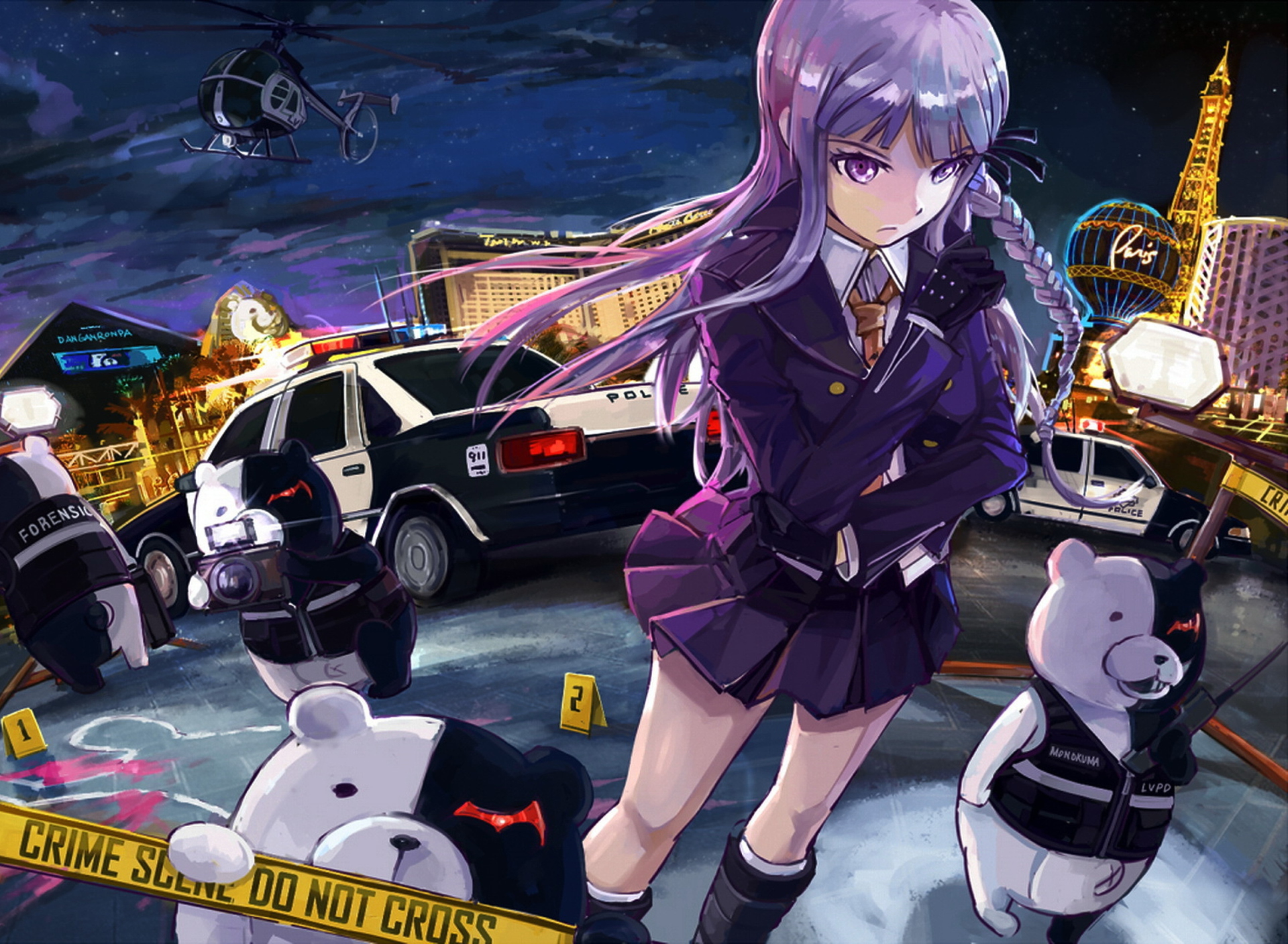 Dangan Ronpa: Academy of Hope and High School Students of Despair screenshot #1 1920x1408