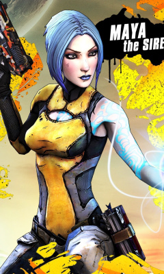 Screenshot №1 pro téma Maya the Siren, Borderlands 2 240x400