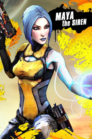 Maya the Siren, Borderlands 2 screenshot #1 320x480