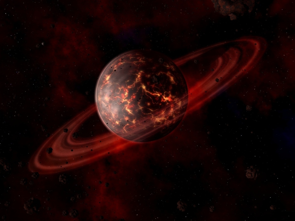 Screenshot №1 pro téma Volcanic Planet 1024x768