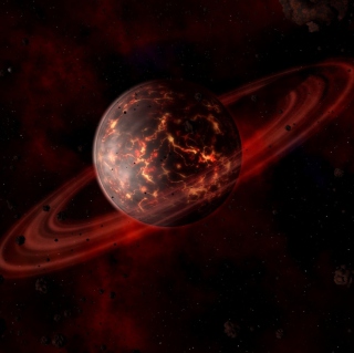 Volcanic Planet - Obrázkek zdarma pro 1024x1024