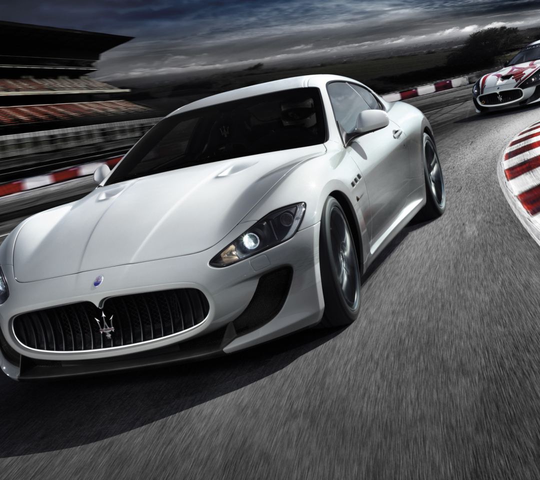 Обои Maserati GranTurismo 1080x960