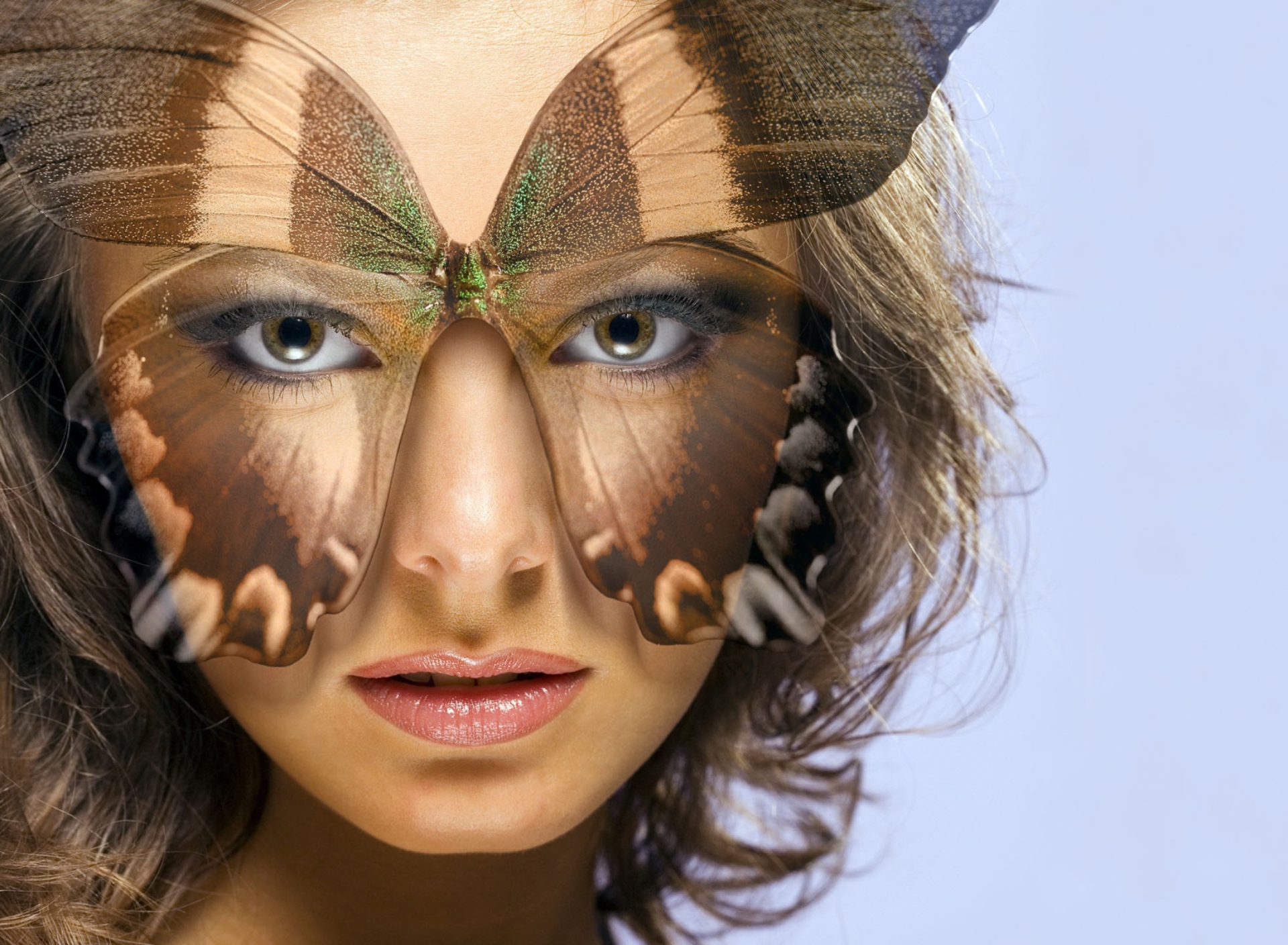 Sfondi Butterfly Mask 1920x1408