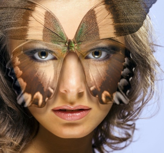 Free Butterfly Mask Picture for iPad