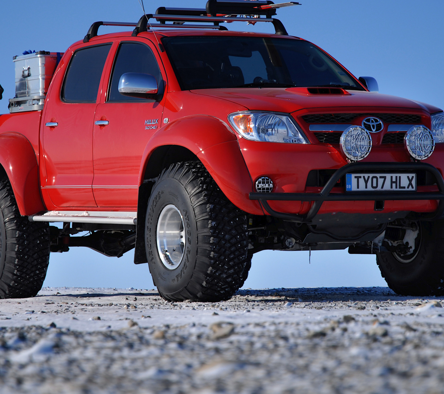 Обои Toyota Hilux from Top Gear 1440x1280