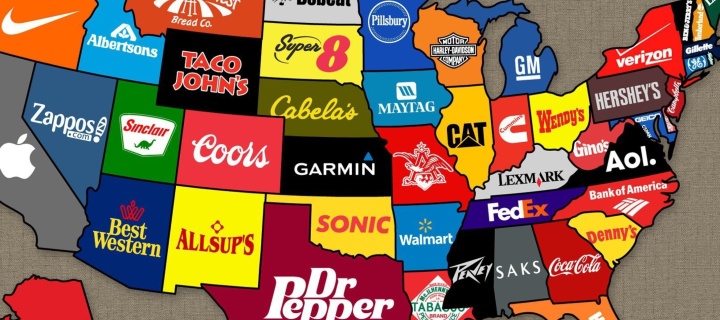 Us Brands Map screenshot #1 720x320
