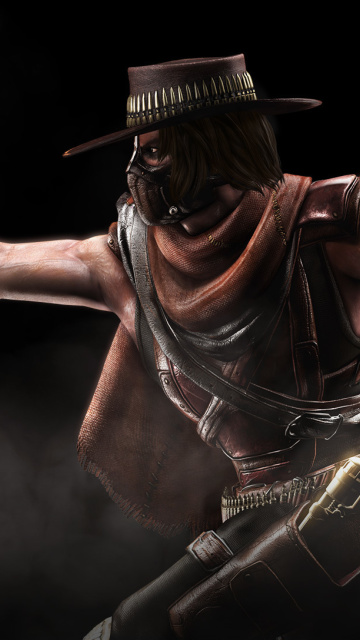 Mortal Kombat 10, Erron Black wallpaper 360x640