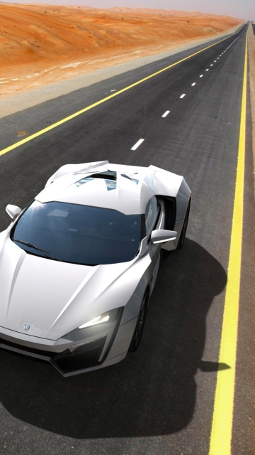 Screenshot №1 pro téma W Motors Lykan Hypersport 2013 360x640