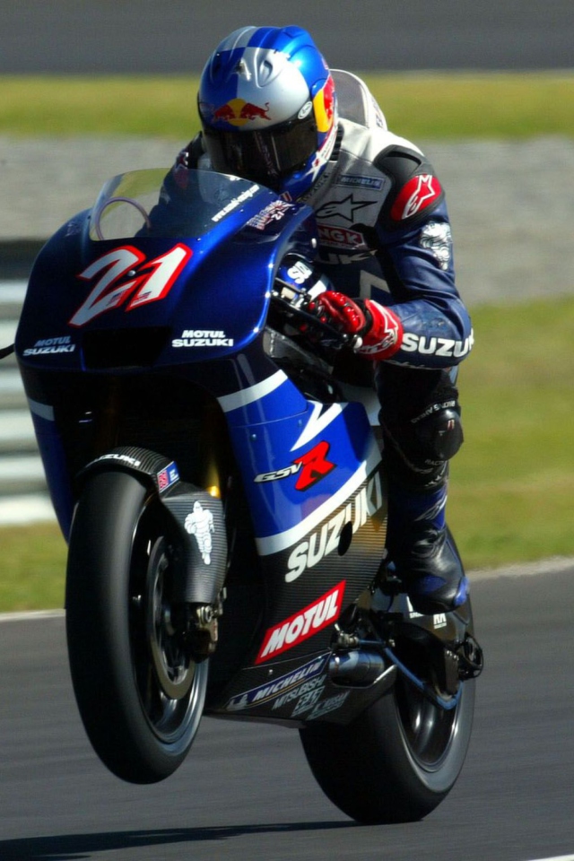 Racing Bike Suzuki screenshot #1 640x960