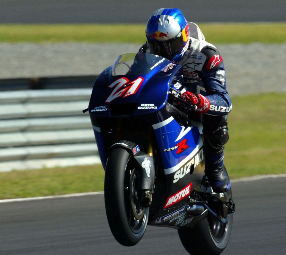 Das Racing Bike Suzuki Wallpaper 960x854