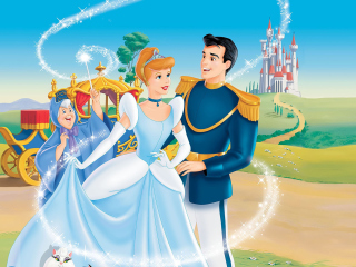 Das Cinderella Wallpaper 320x240