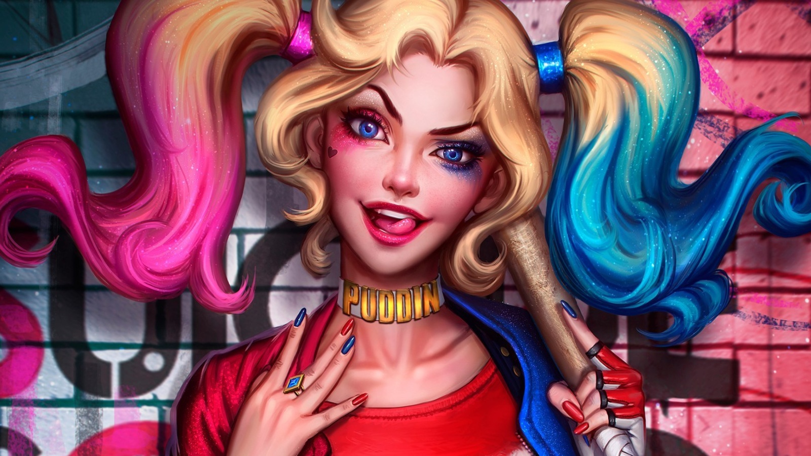 Fondo de pantalla Harley Quinn Form 1600x900