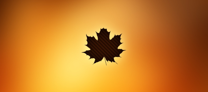 Oak Leaf wallpaper 720x320