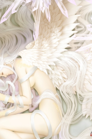 Fantasy Angel wallpaper 320x480