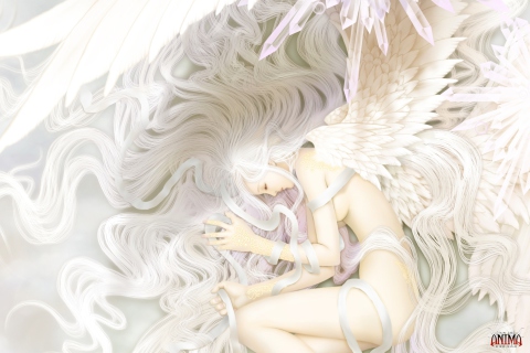 Das Fantasy Angel Wallpaper 480x320