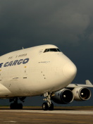 Screenshot №1 pro téma Boeing 747 400 Air France 132x176