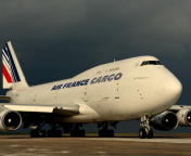 Screenshot №1 pro téma Boeing 747 400 Air France 176x144