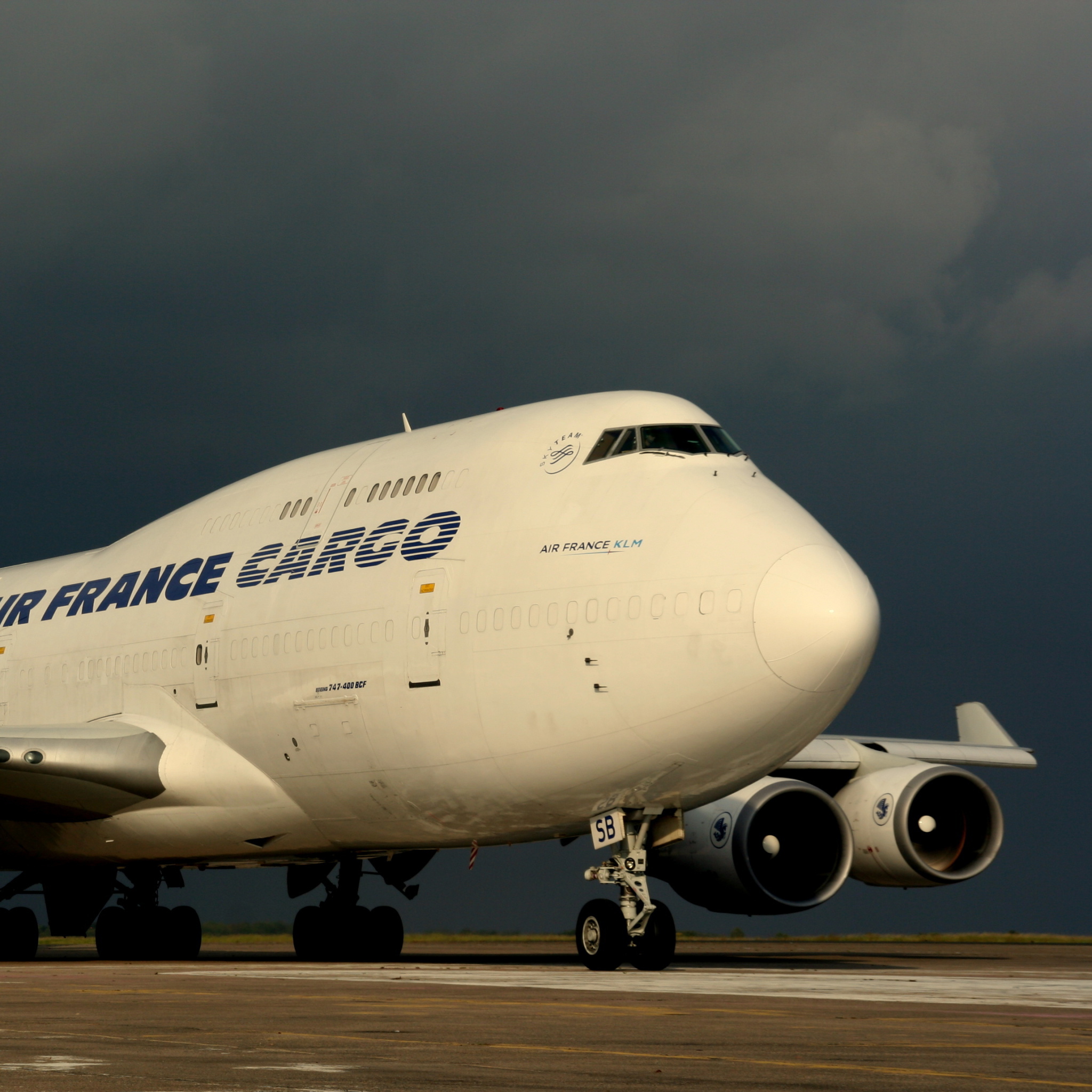 Sfondi Boeing 747 400 Air France 2048x2048