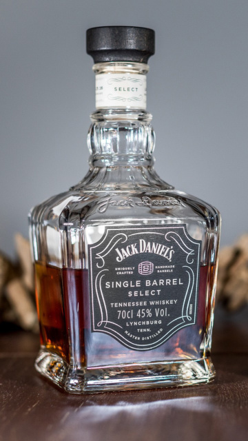 Das Jack Daniels Single Barrel Wallpaper 360x640