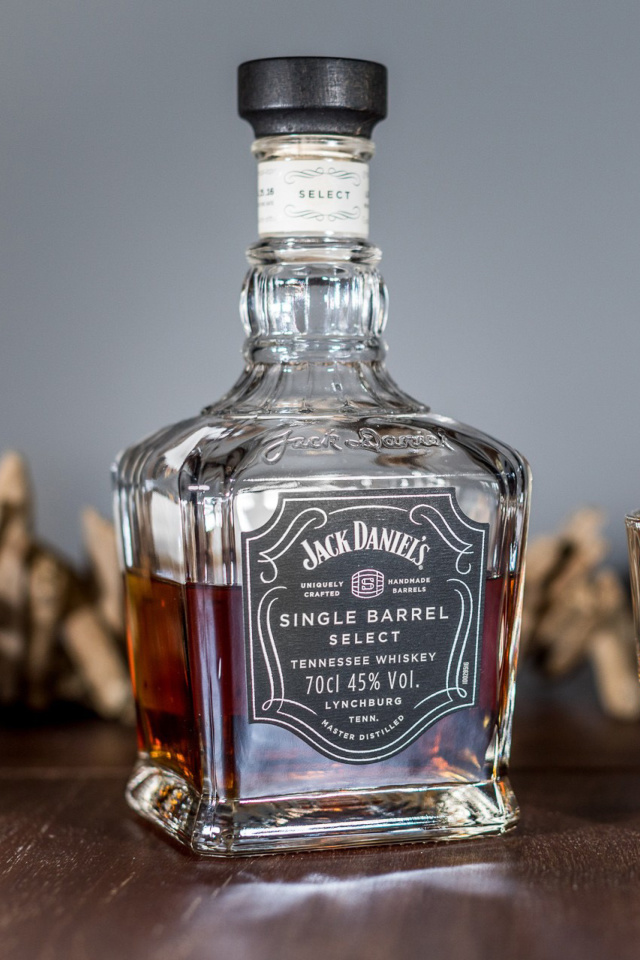 Jack Daniels Single Barrel wallpaper 640x960