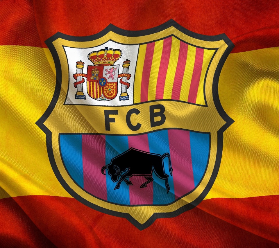 Обои FC Barcelona 960x854