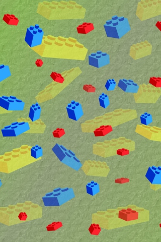 Screenshot №1 pro téma Lego Bricks 320x480