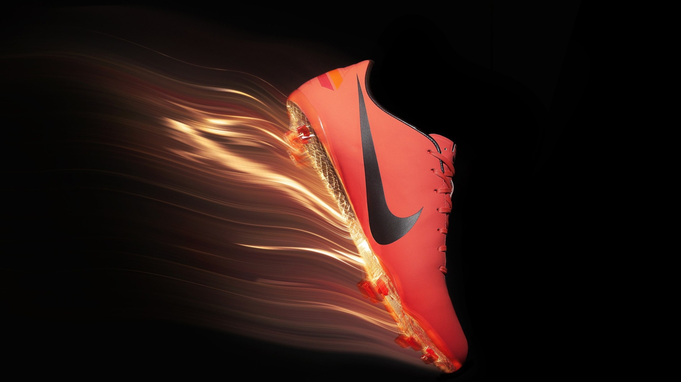 Fondo de pantalla Nike Sneakers 1366x768