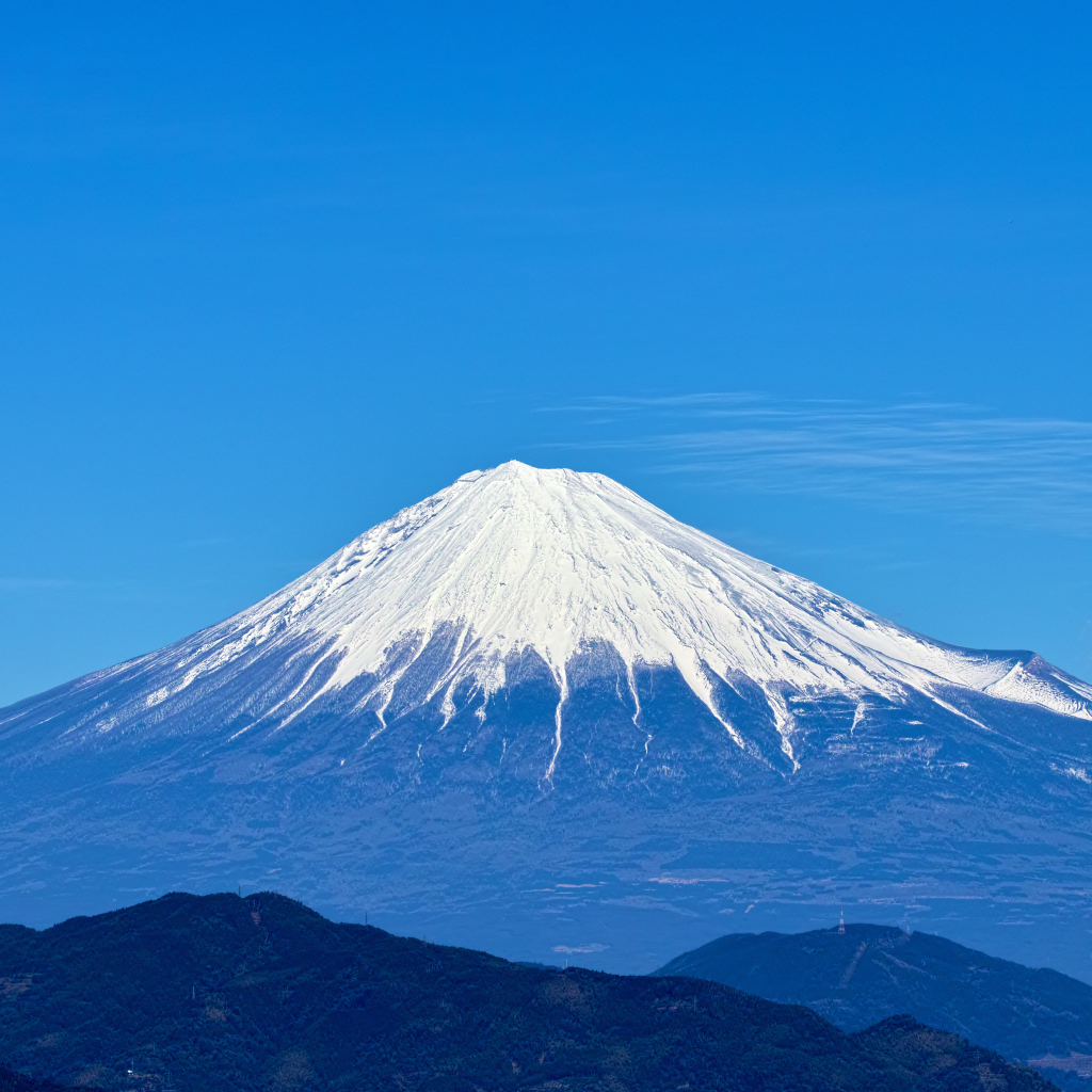 Fuji Volcano wallpaper 1024x1024
