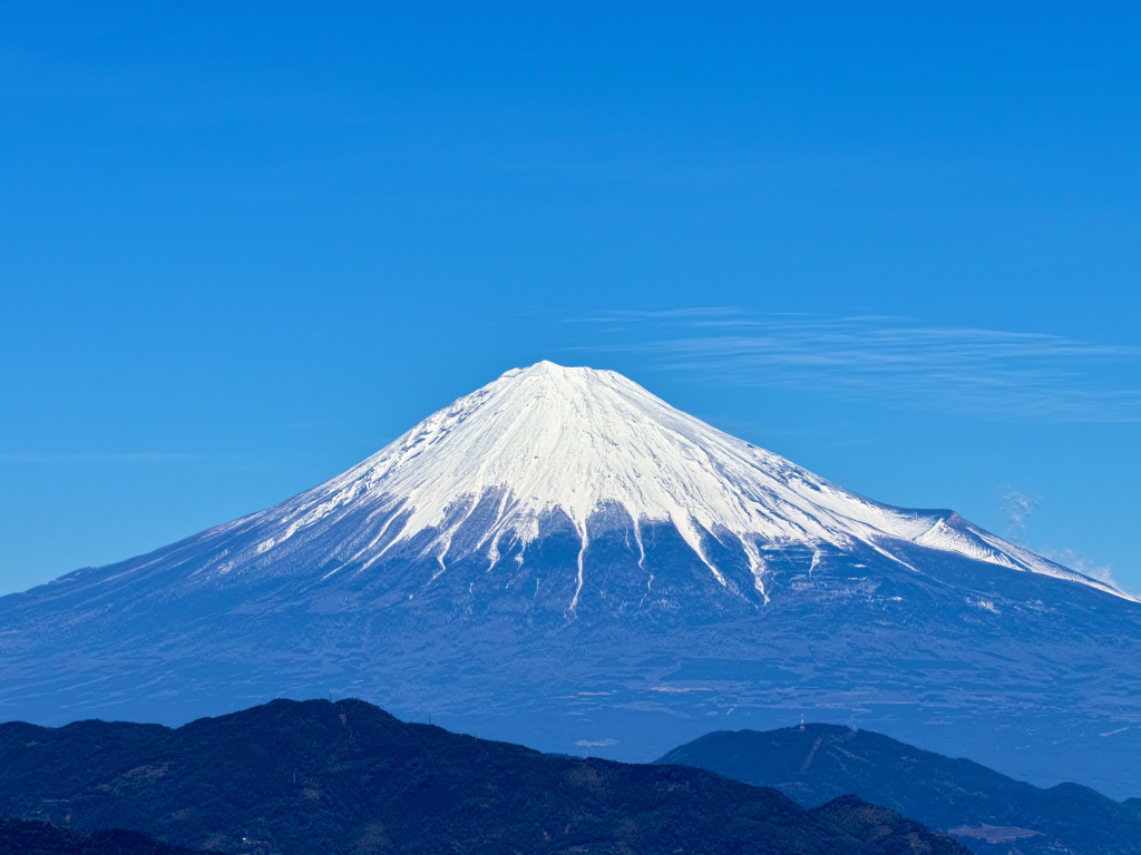 Das Fuji Volcano Wallpaper 1024x768