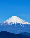 Fuji Volcano wallpaper 128x160