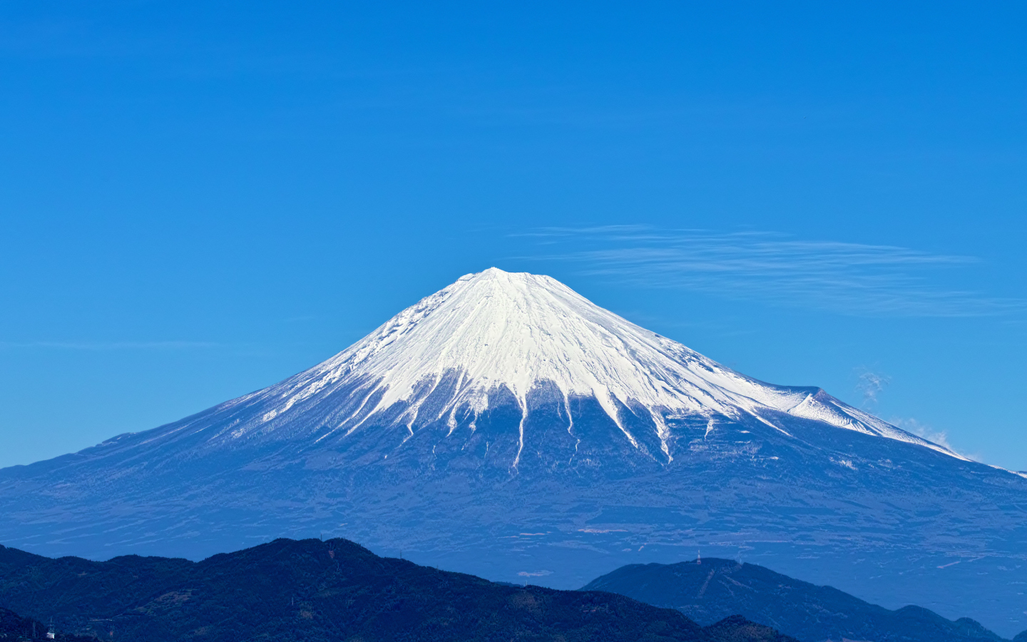 Das Fuji Volcano Wallpaper 1440x900