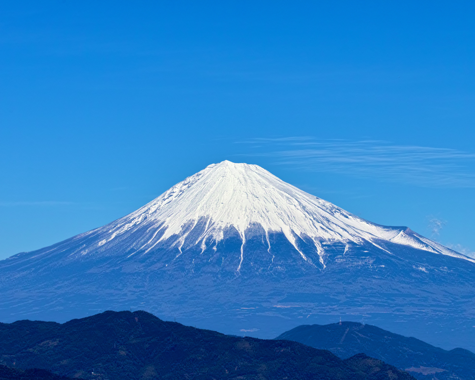 Обои Fuji Volcano 1600x1280