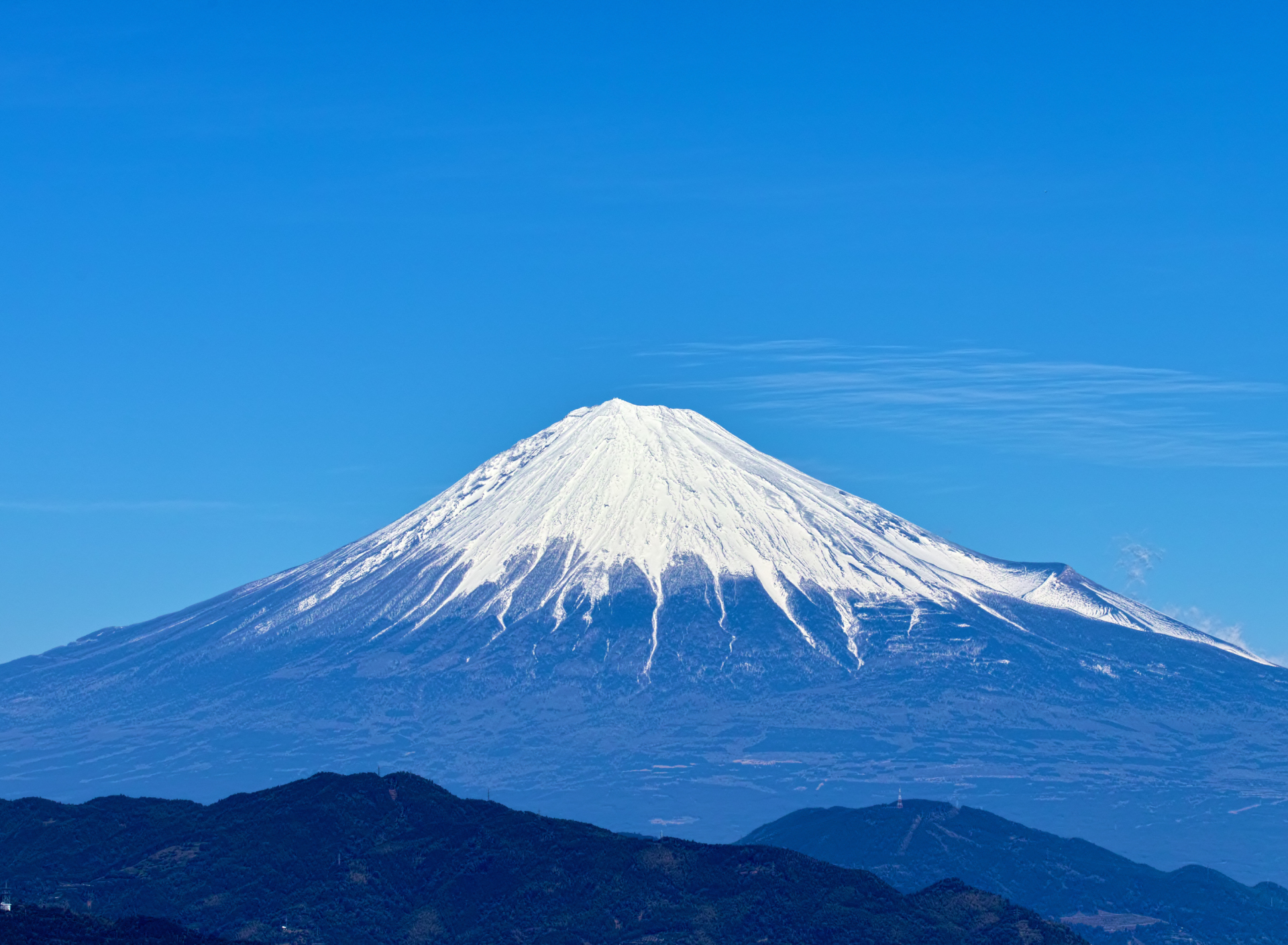 Обои Fuji Volcano 1920x1408