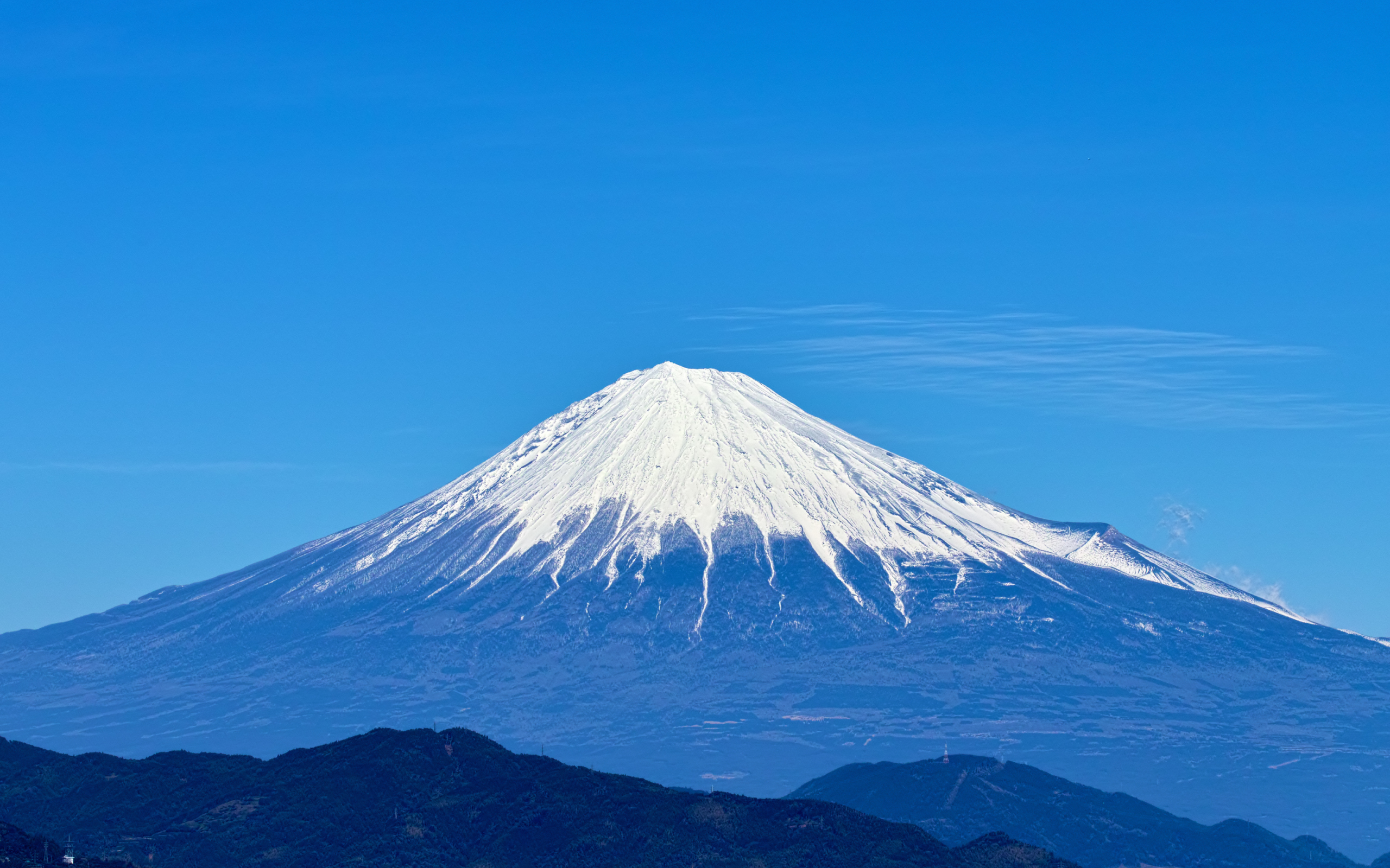 Sfondi Fuji Volcano 2560x1600