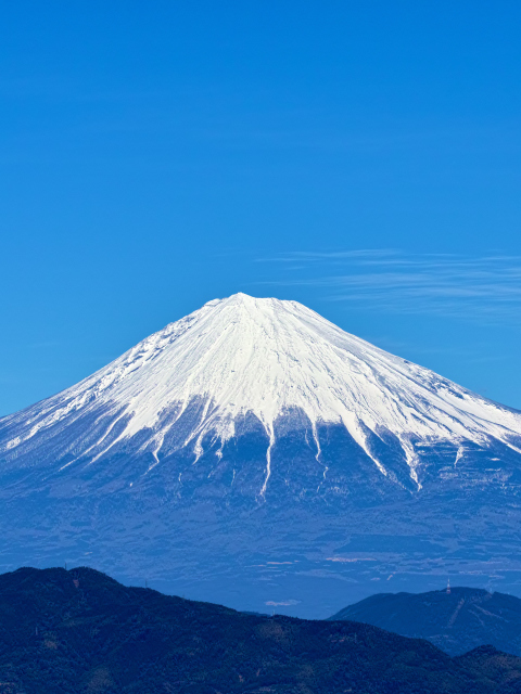 Sfondi Fuji Volcano 480x640